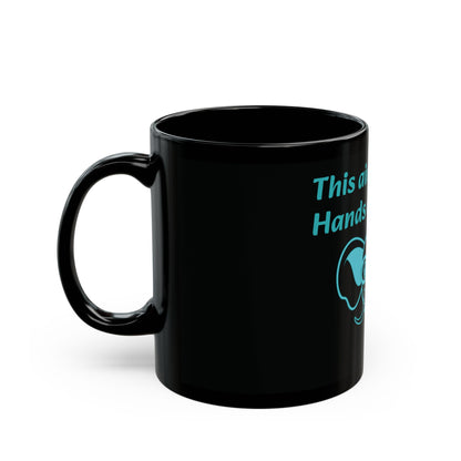 Funny Elephant Mug - "This Ain't Yo Joe. Hands Off, Sucka!" - 11oz & 15oz Black Coffee Cup